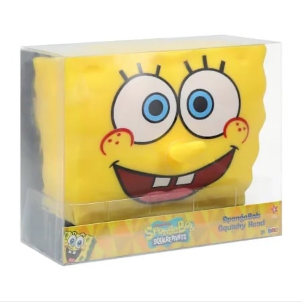 SpongeBob SquarePants™ SpongeBob Jumbo Squishy Toy Head 4”